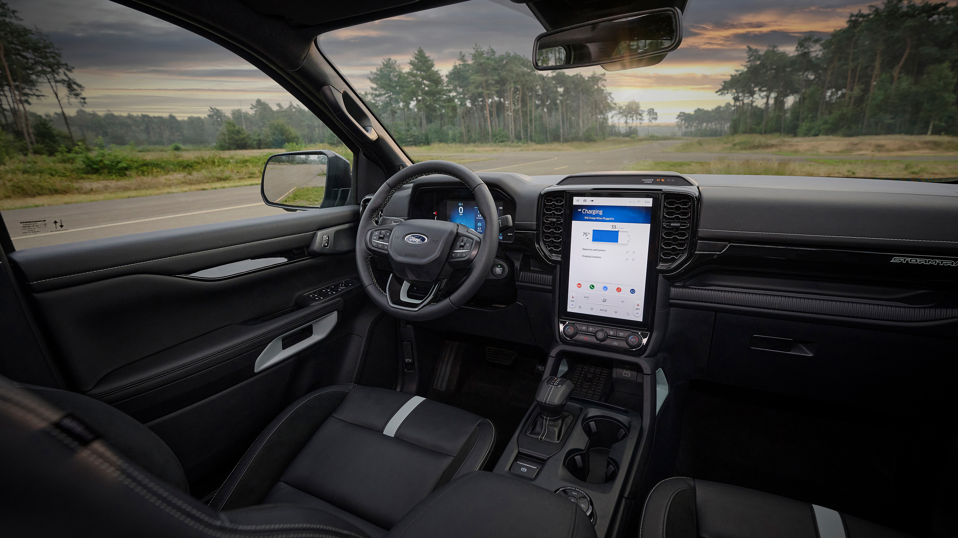 Ford Ranger PHEV - dashboard