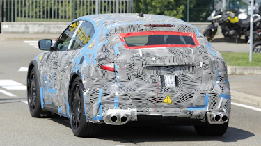 Ferrari EV spy shot - tailshot