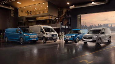 2025 Ford E-Transit hero shot