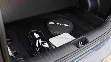 Hyundai Kona Electric - under boot floor storage
