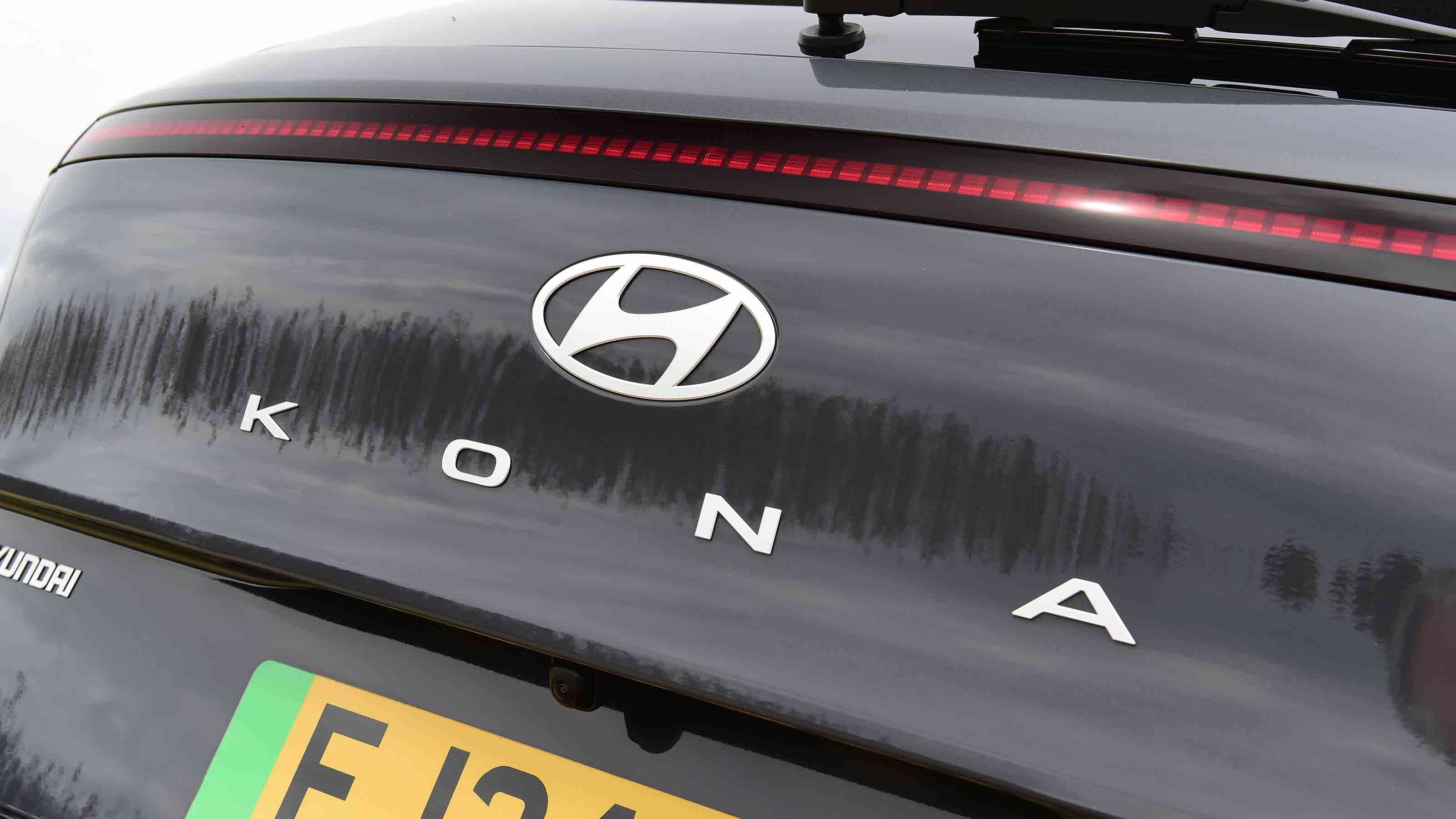 Hyundai Kona Electric - 'Kona' tailgate badge