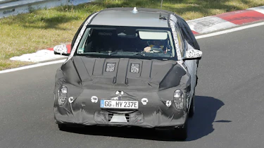 Kia EV4 testing - front end
