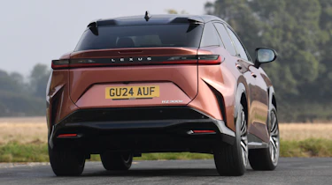 Lexus RZ 300e - rear cornering