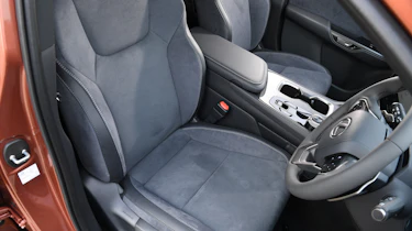 Lexus RZ 300e - front seat