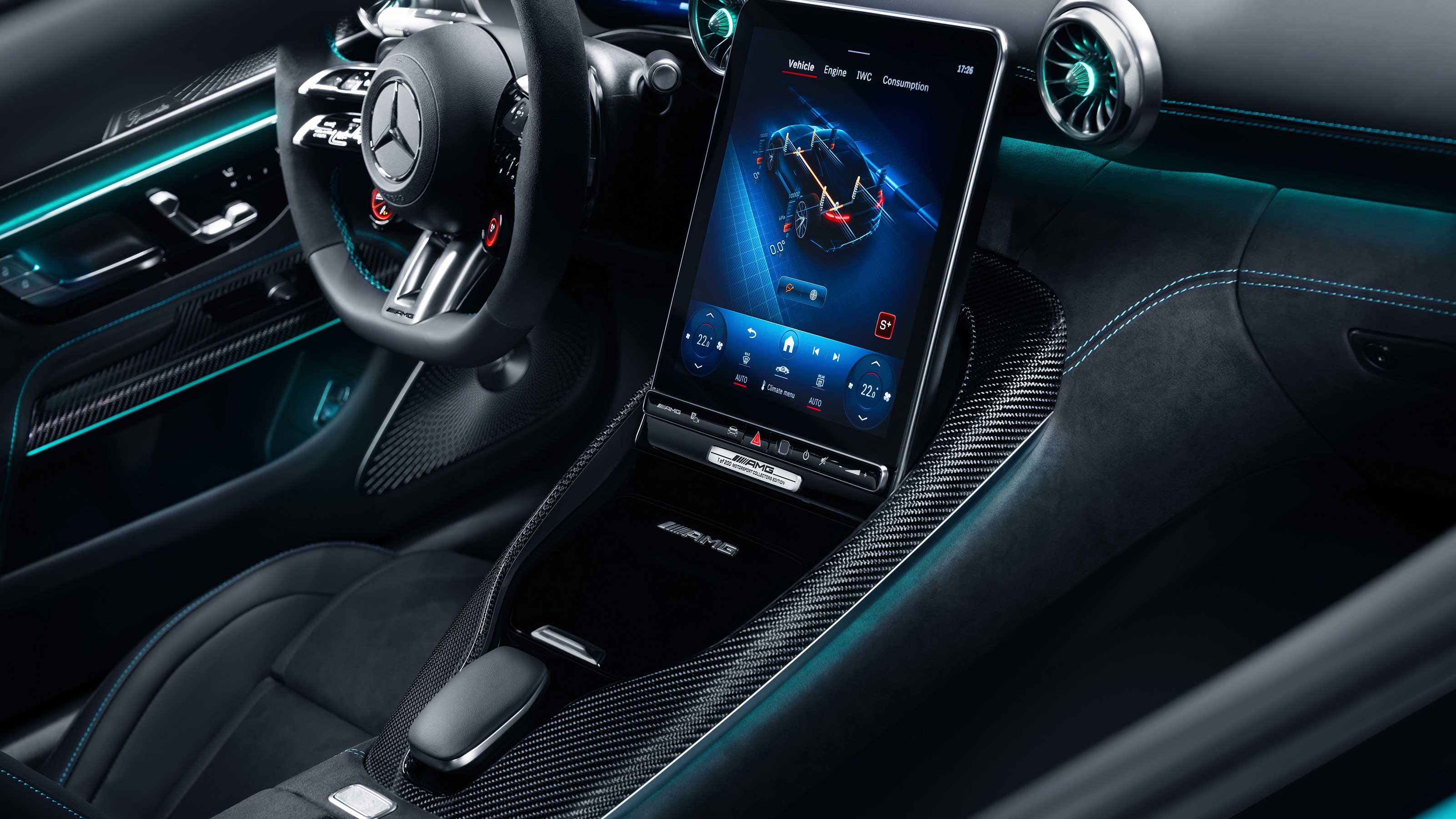 Mercedes-AMG GT 63 Pro ‘Motorsport Collectors Edition’ - interior trim