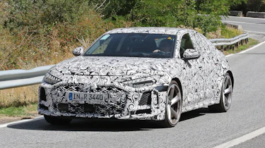 New Audi RS 5 saloon - front tracking