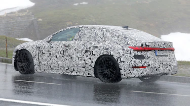 New Audi RS 6 e-tron saloon - rear 3/4