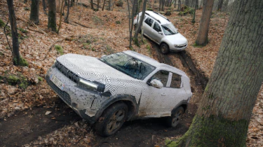 Old and new Dacia Duster