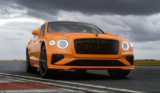 Bentley Flying Spur teaser - front tracking