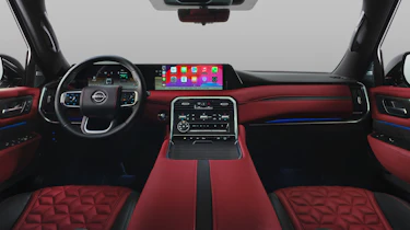 Nissan Patrol - front interior