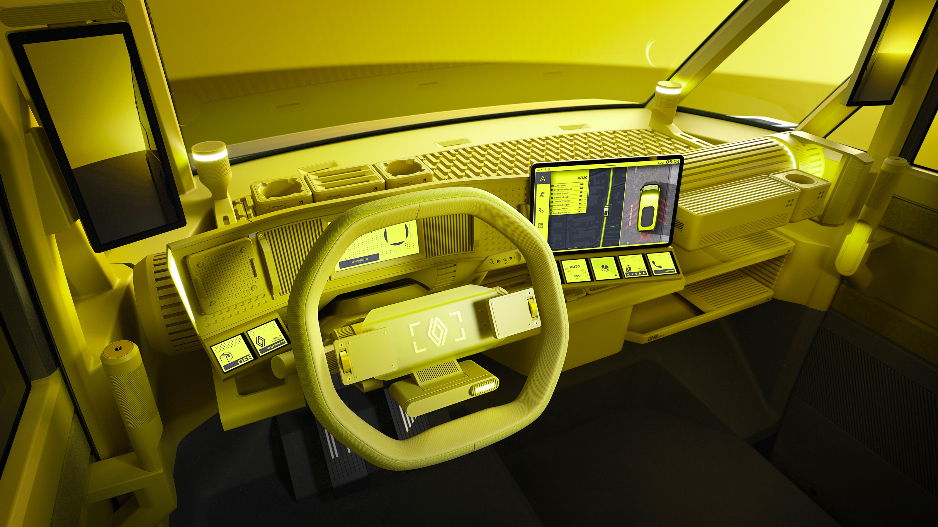 Renault Estafette - cabin