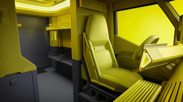 Renault Estafette - interior