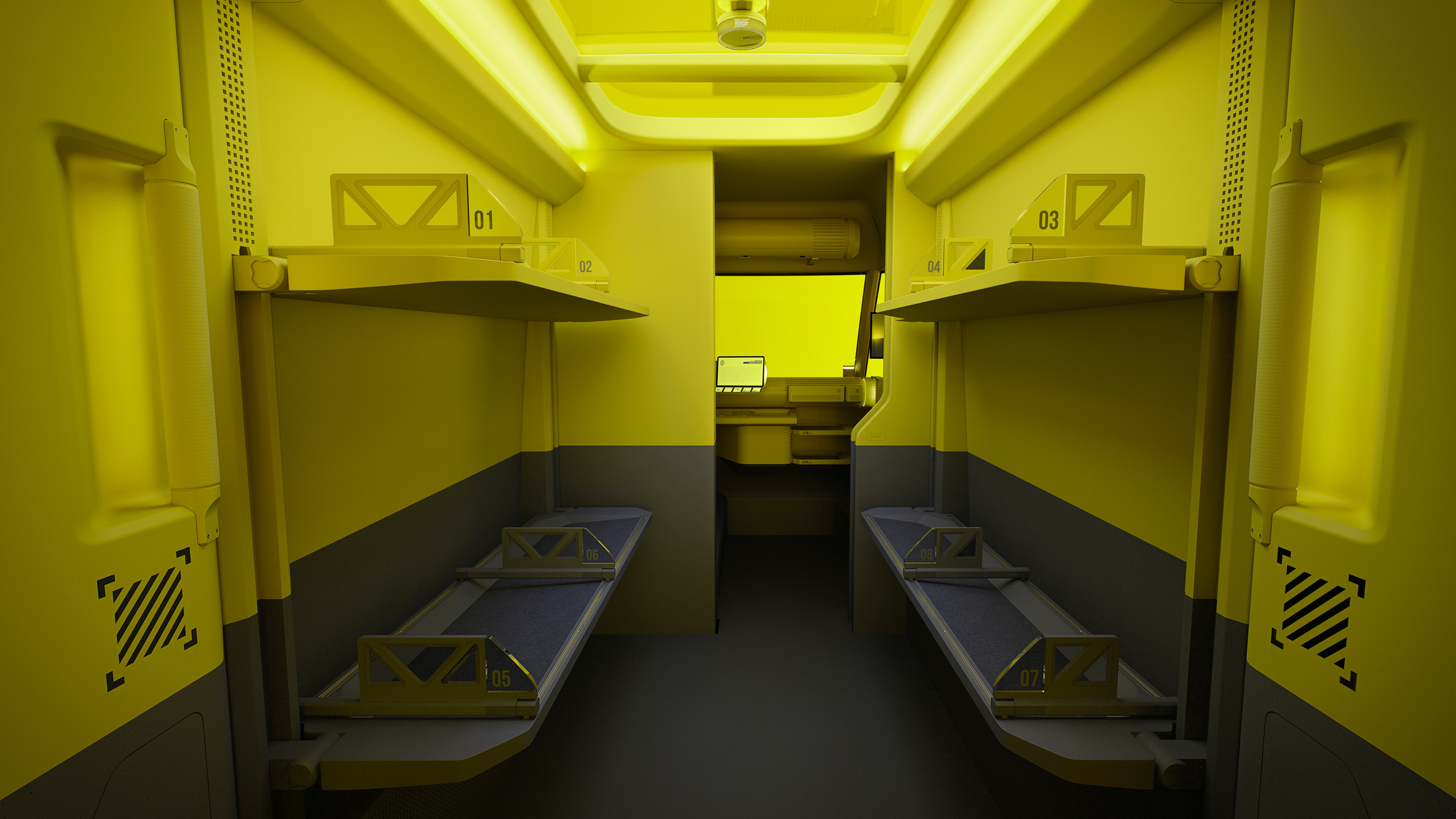 Renault Estafette - load bay