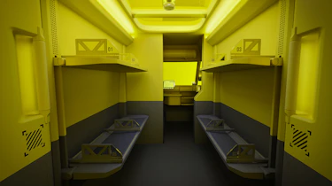 Renault Estafette - load bay