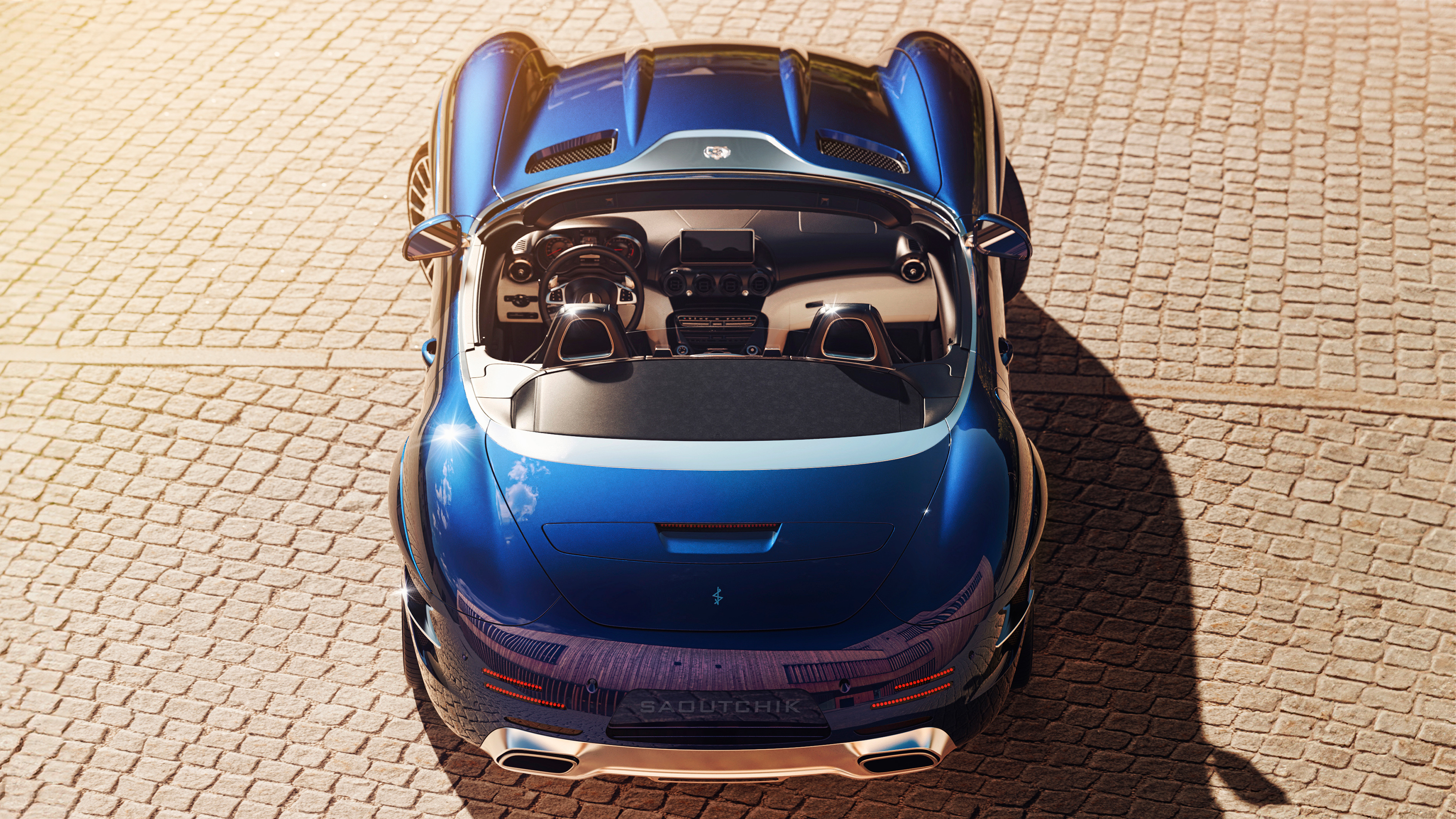 Saoutchik 300 GTC - rear overhead