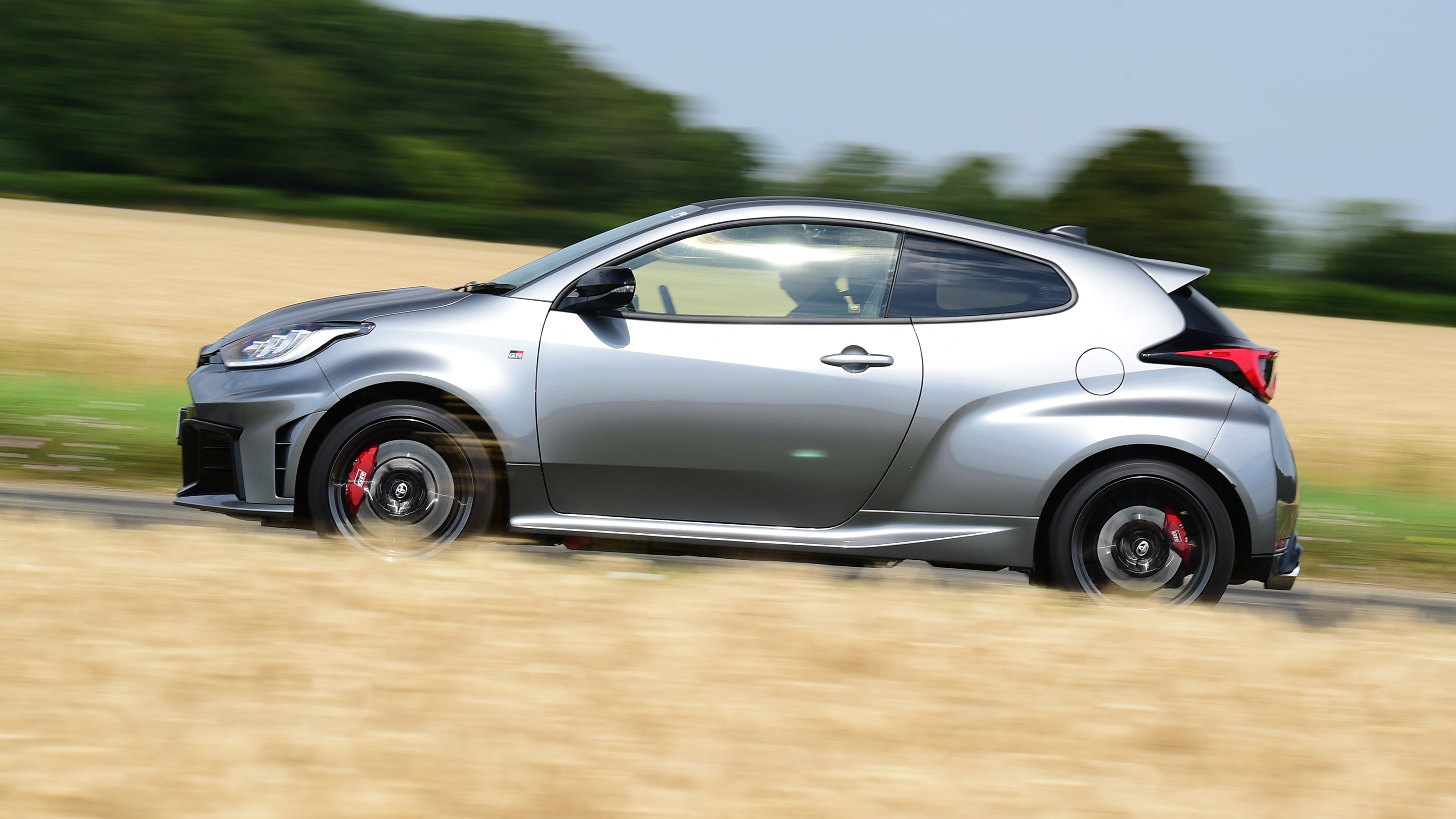 Toyota GR Yaris - side action