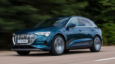 Used Audi e-tron - front action
