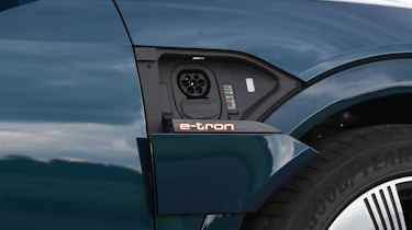 Used Audi e-tron - charging port