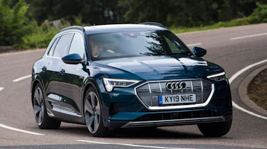 Used Audi e-tron - front cornering