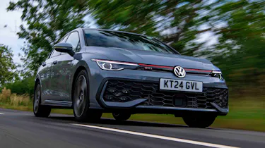 Volkswagen Golf GTI - front corner tracking, low