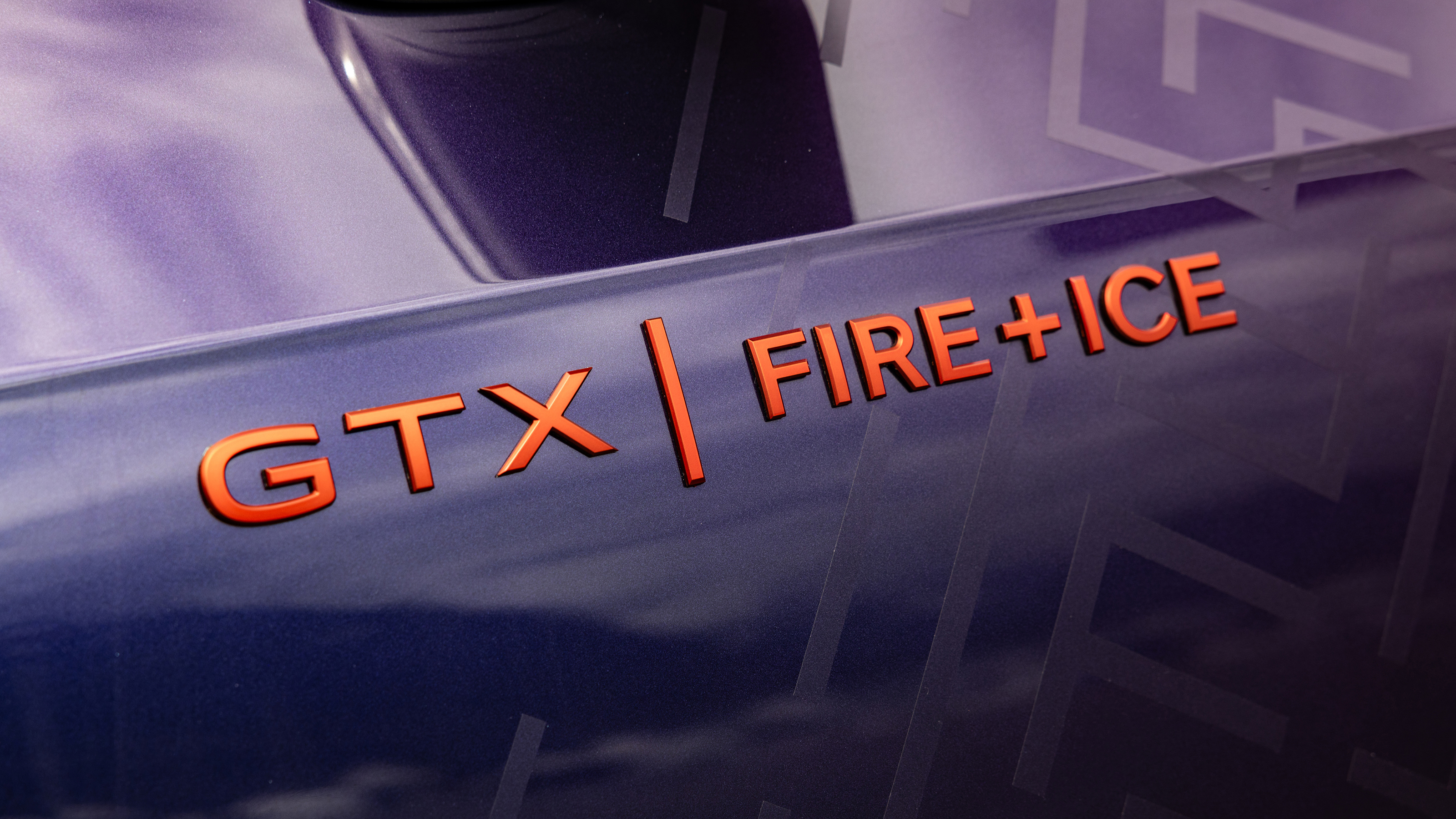 Volkswagen ID.3 GTX Fire and Ice special edition - Fire and Ice badge 