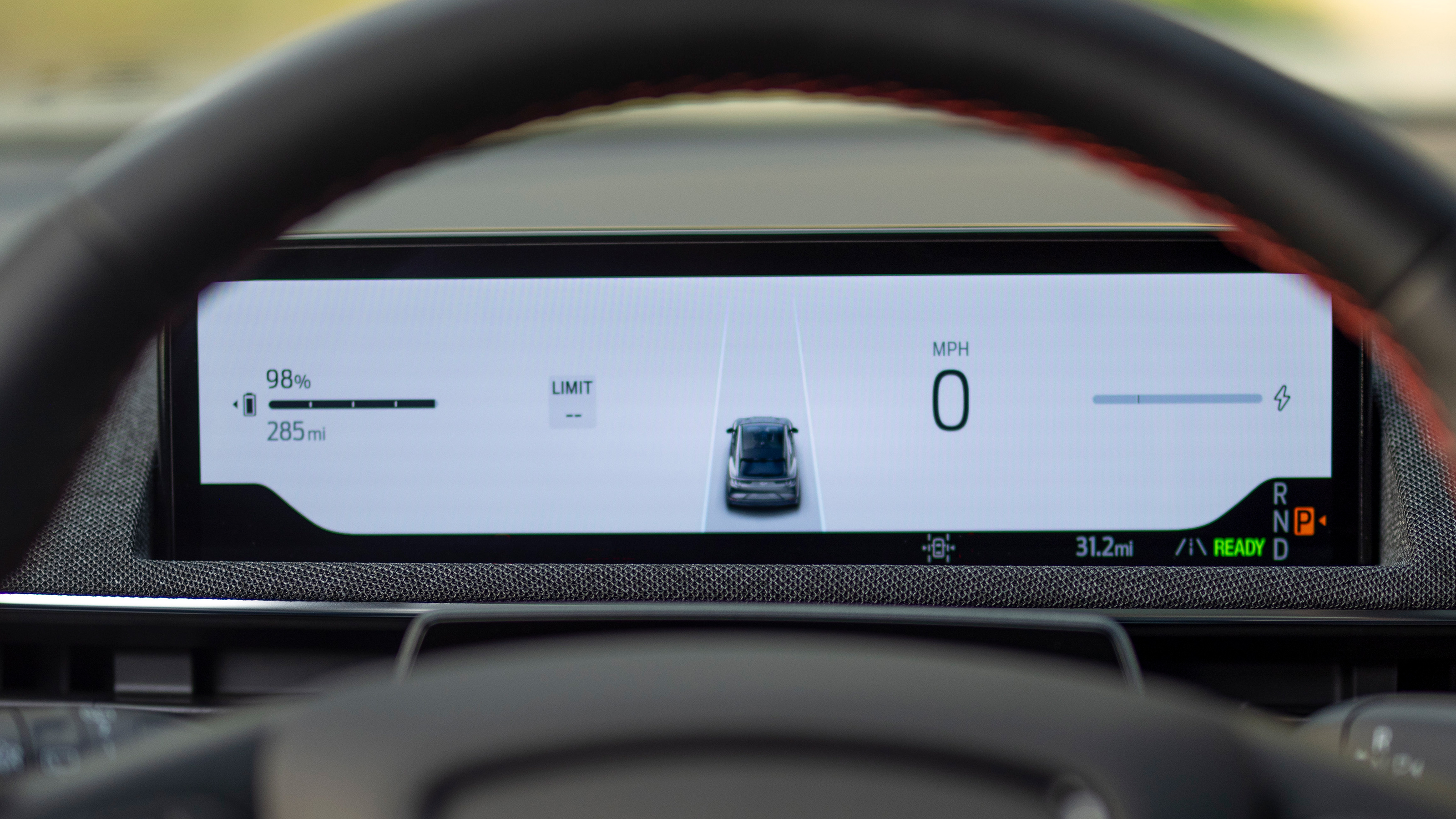 2025 Mustang Mach E - driver display