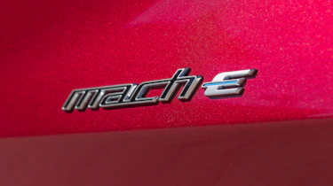 2025 Mustang Mach E - rear badging