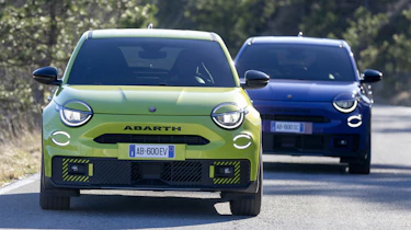 Abarth 600e - range front