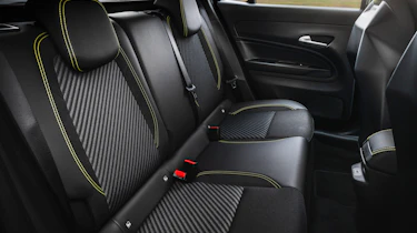 Abarth 600e - rear seats