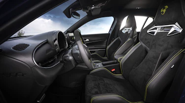 Abarth 600e - front seats