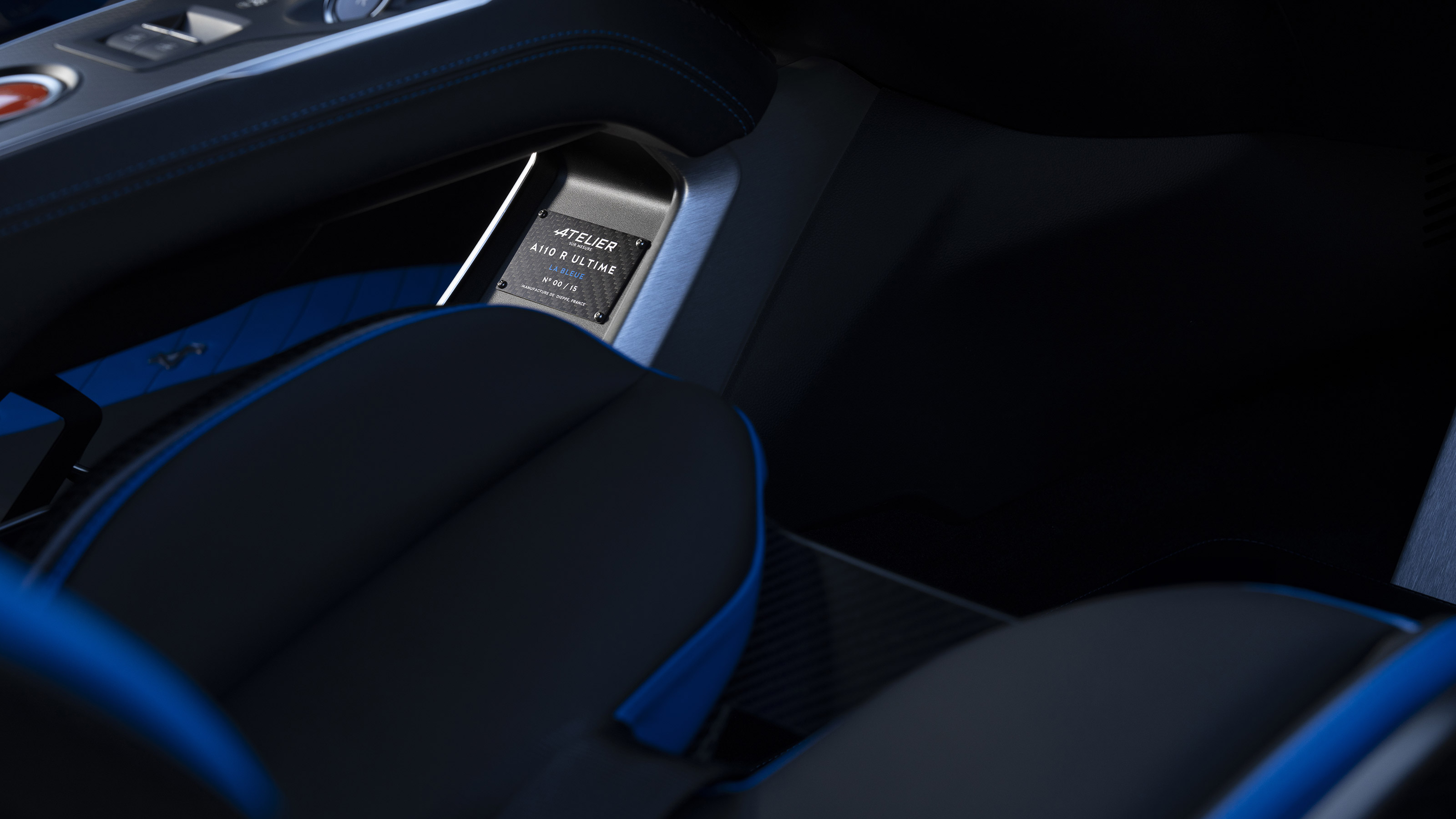 Alpine A110 R Ultime - plaque