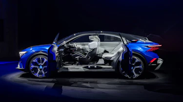 Alpine A390_β concept - doors open