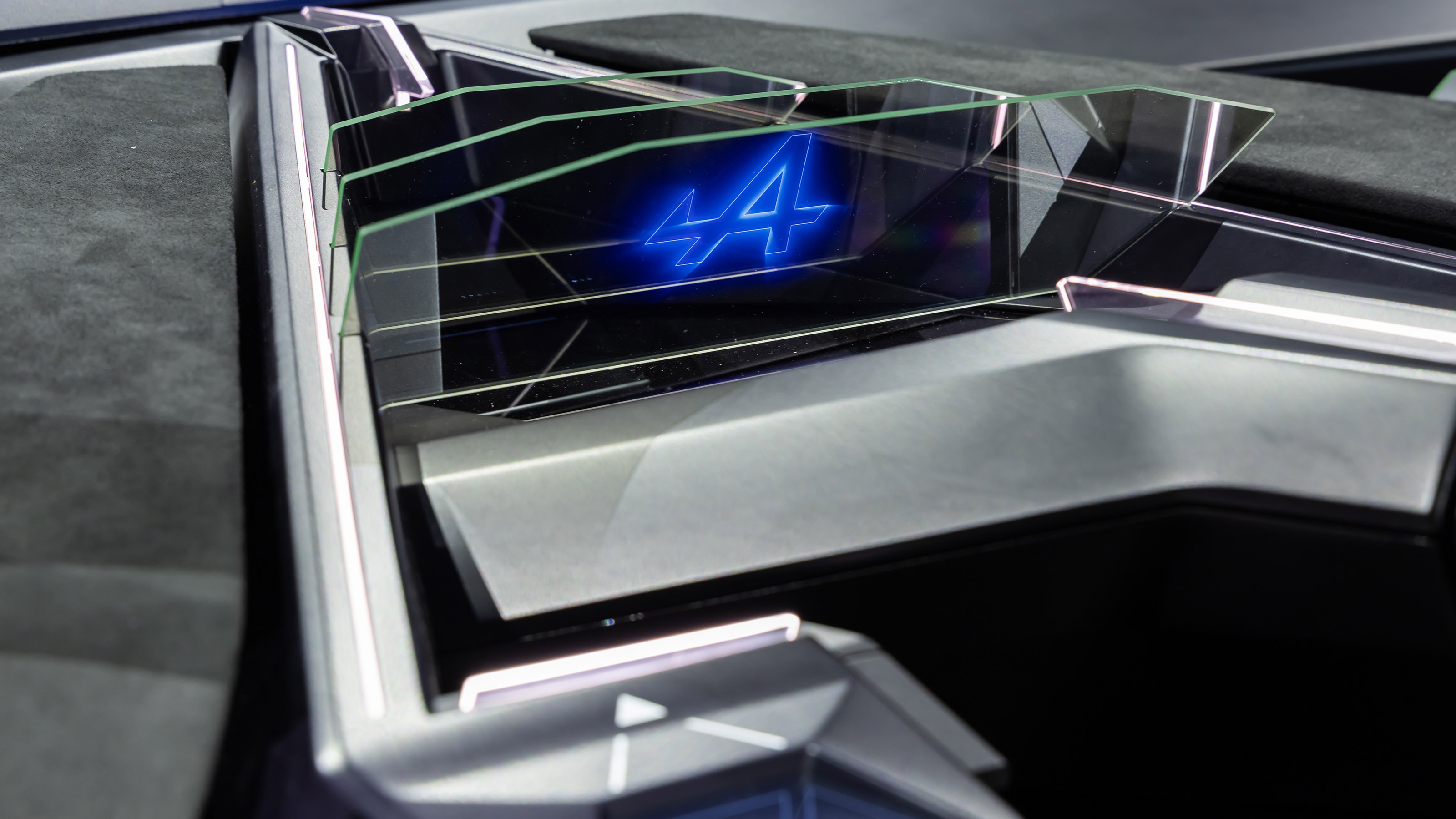 Alpine A390_β concept - interior detail