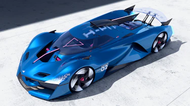 Alpine Alpenglow Hy6 revealed at the 2024 Paris Motor Show