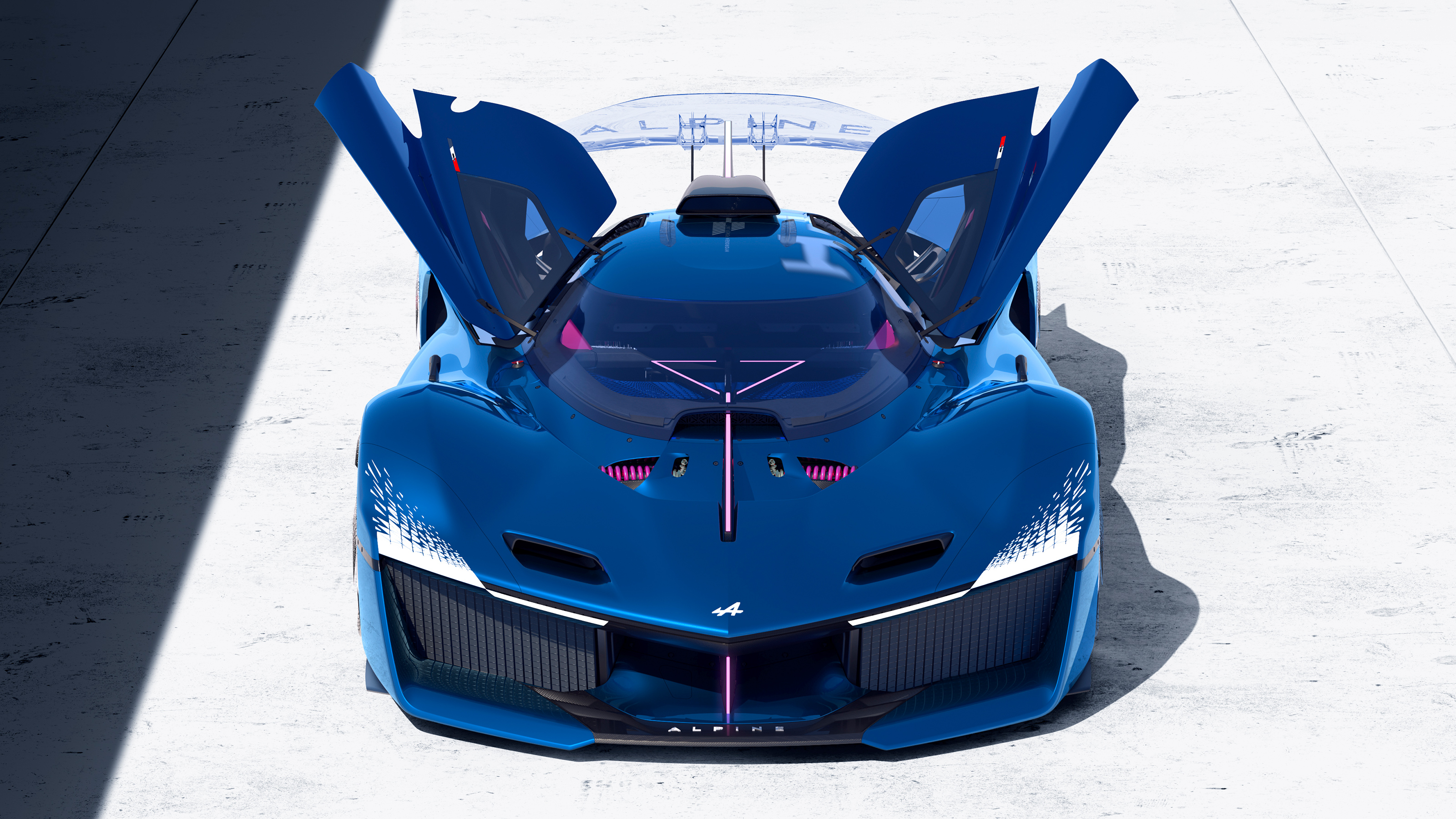 Alpine Alpenglow Hy6 - front (doors open)