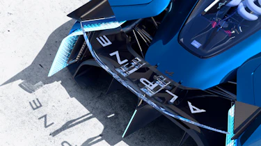 Alpine Alpenglow Hy6 - rear wing