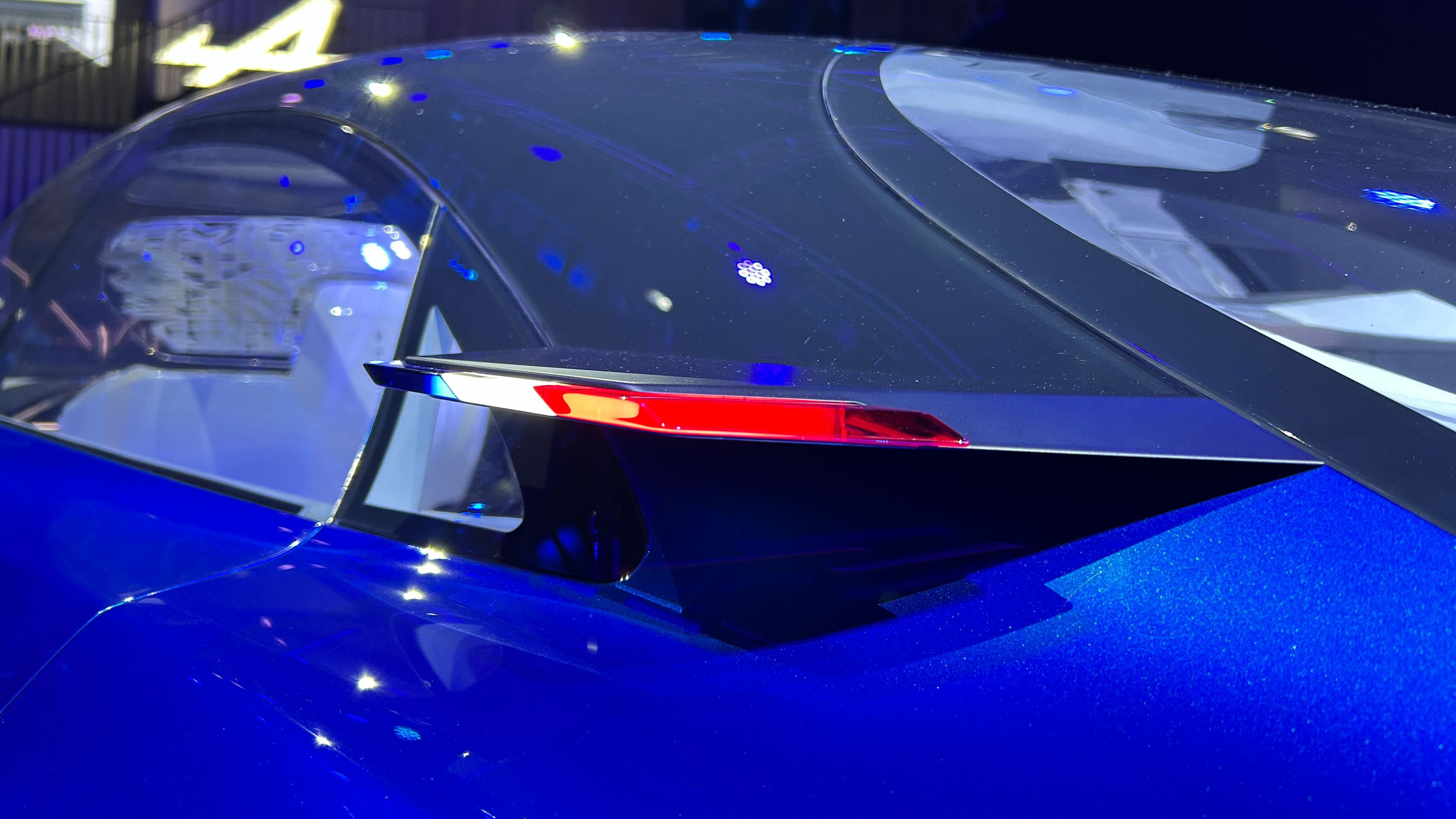 Alpine A390_β concept in Paris - side trim