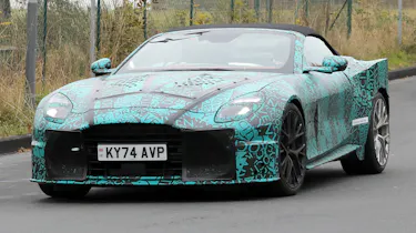 New Aston Martin Vanquish Volante - front