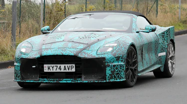 New Aston Martin Vanquish Volante - front