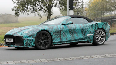 New Aston Martin Vanquish Volante - front tracking