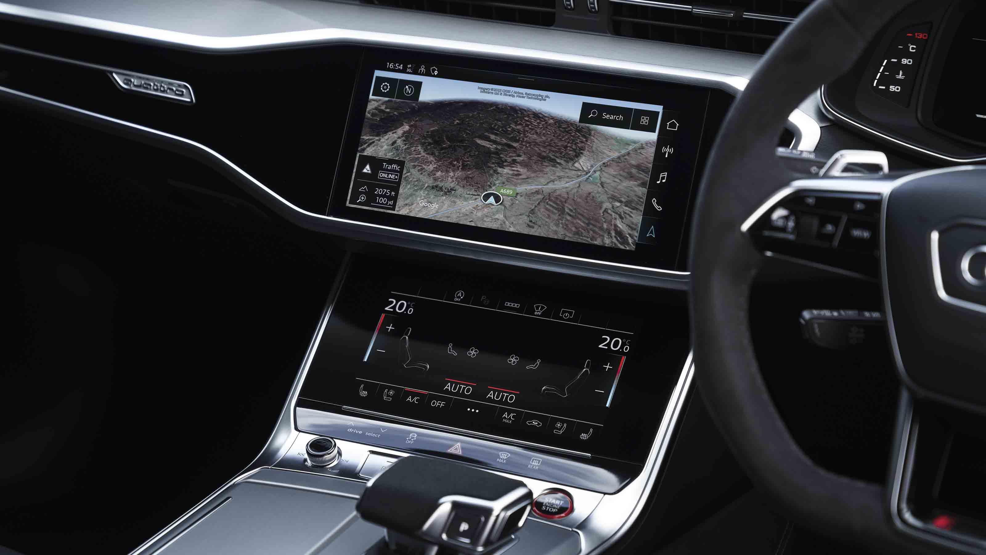 Audi RS 6 Avant - centre console