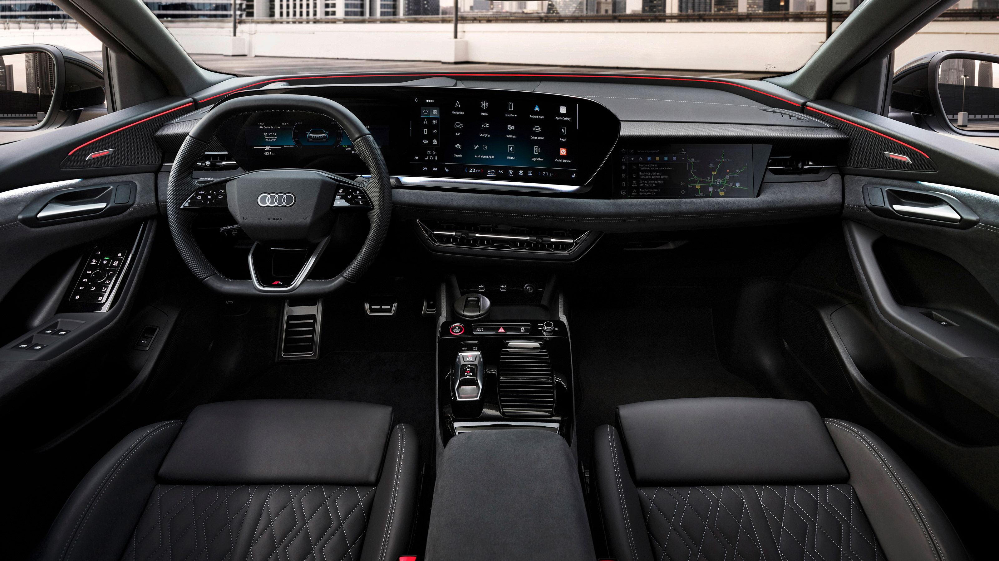 Audi SQ6 e-tron Sportback - dash