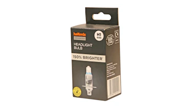 Best car headlight bulbs - Halfords H1