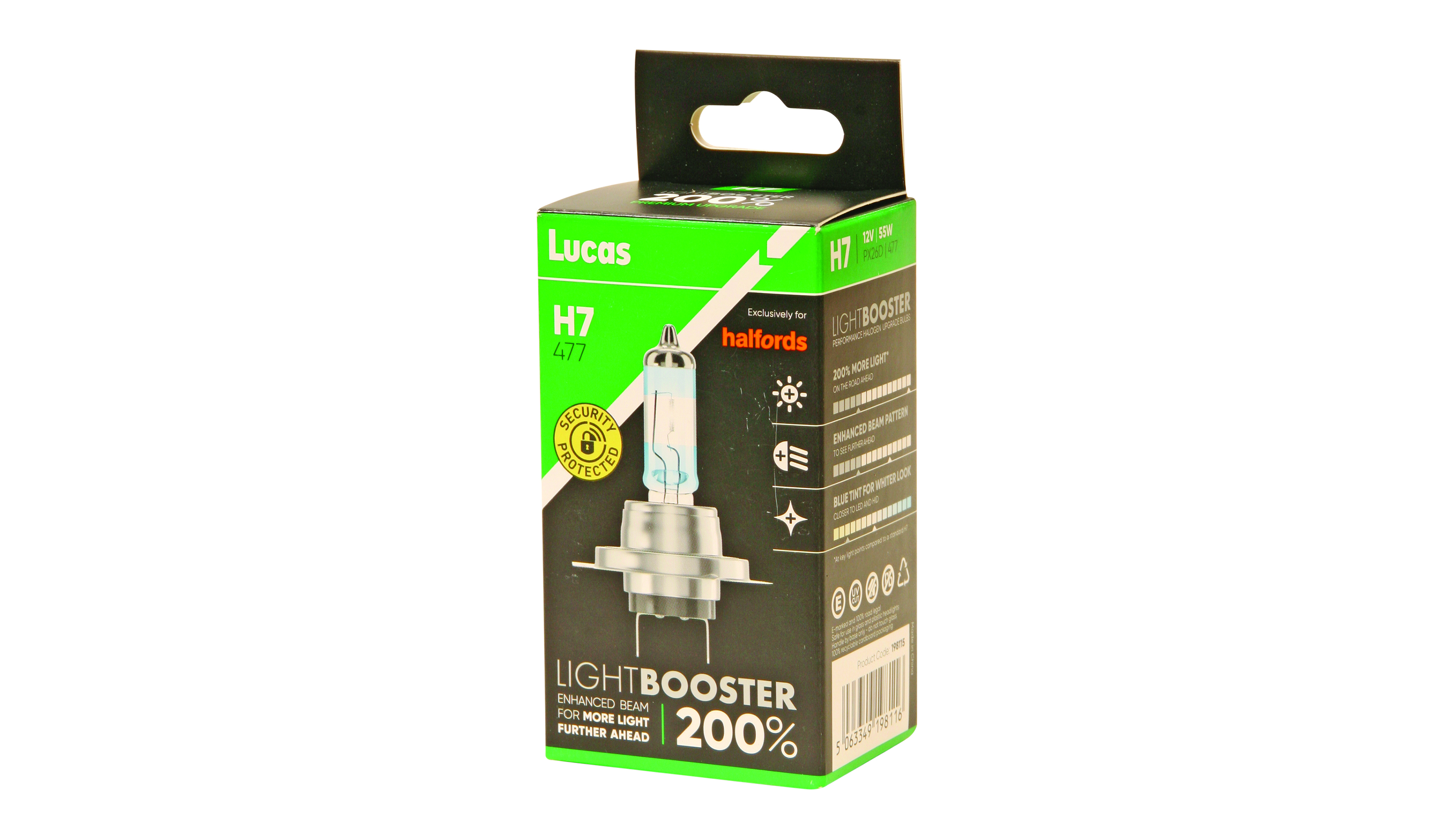 Best car headlight bulbs - Lucas H7