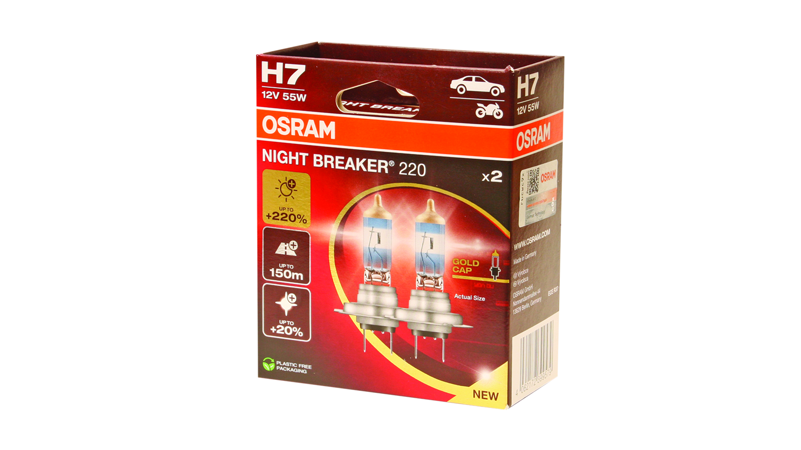 Best car headlight bulbs - Osram H7