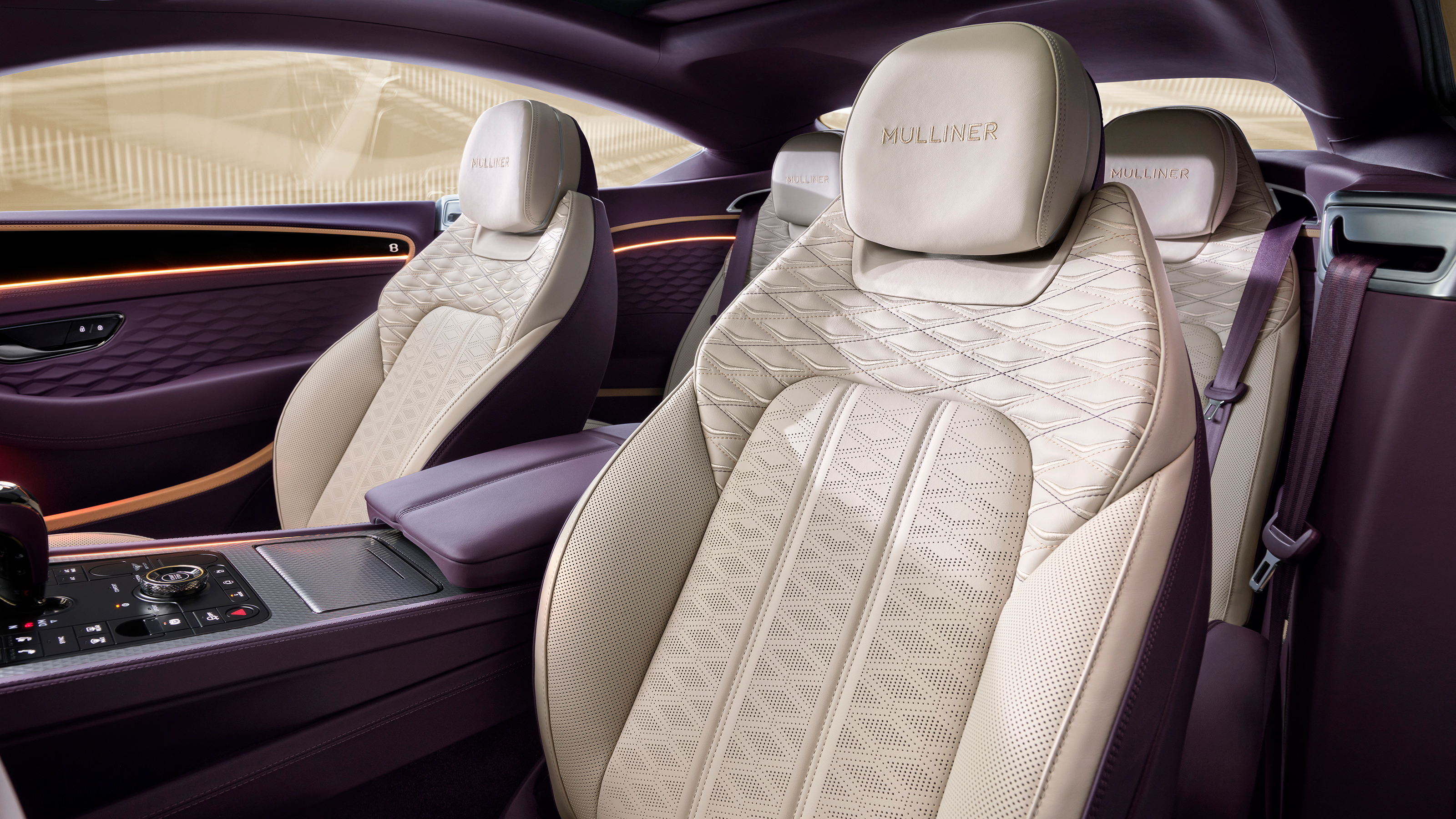 Bentley Continental GT Mulliner - front seats