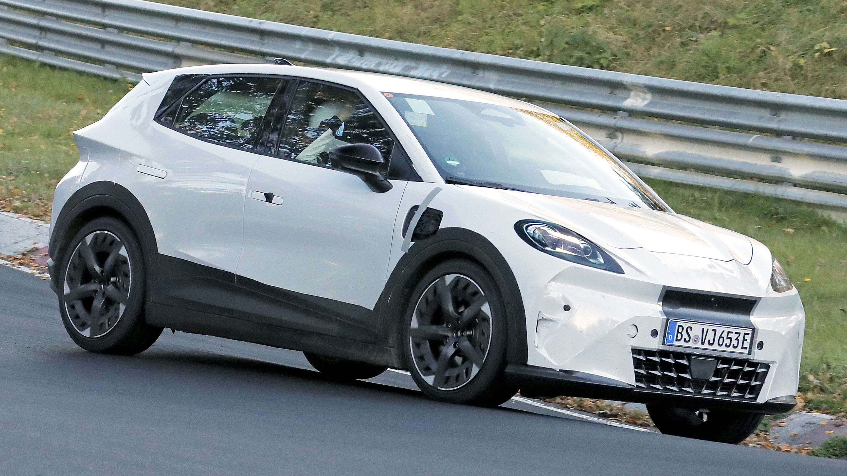 Cupra Raval testing - front angled