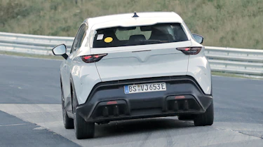 Cupra Raval testing - tailshot