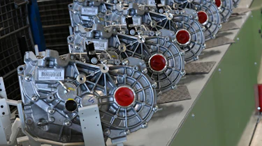 Assembled EV motors