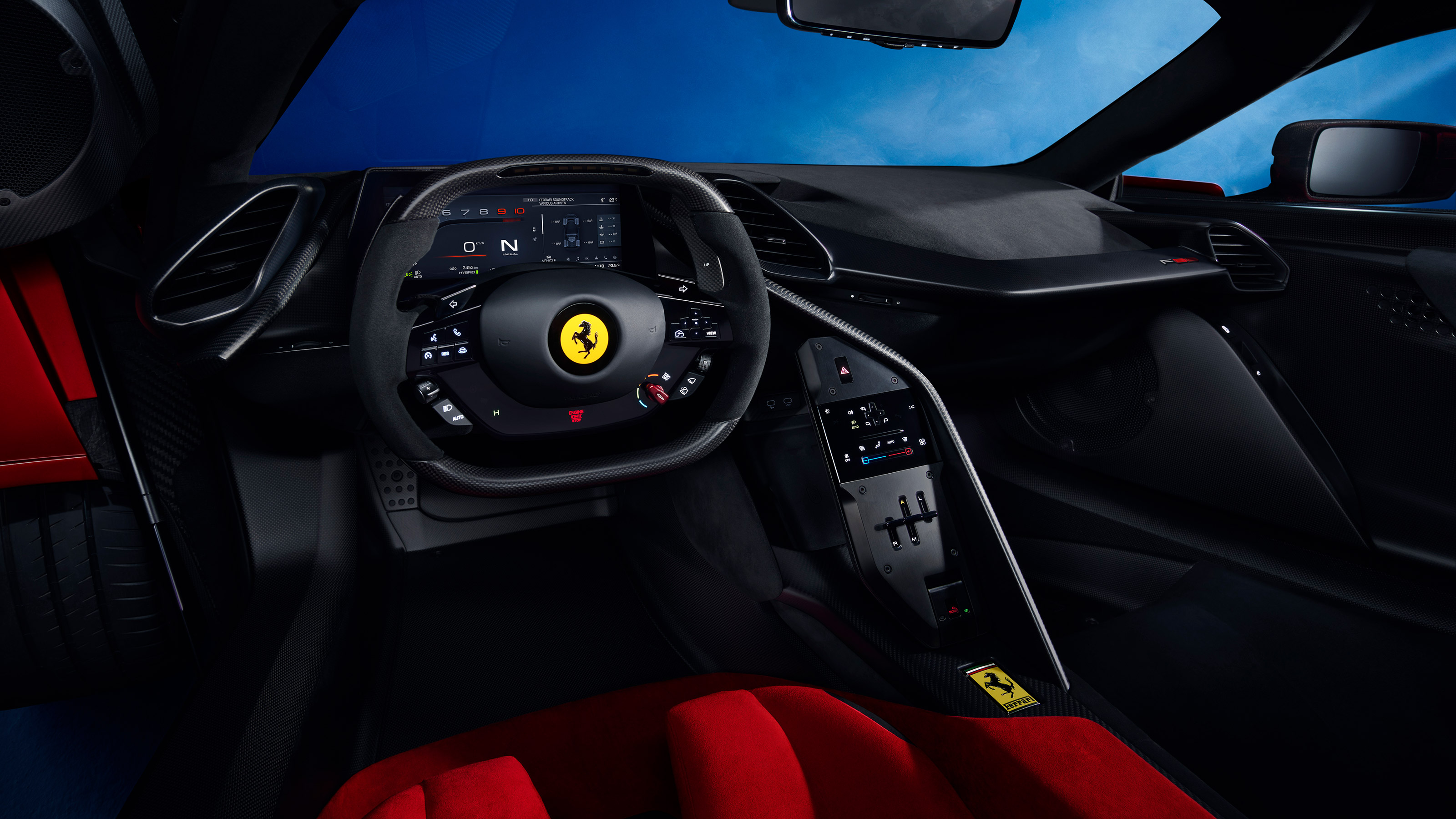 Ferrari F80 - dash